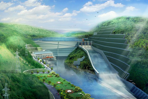 舒城老挝南塔河1号水电站项目